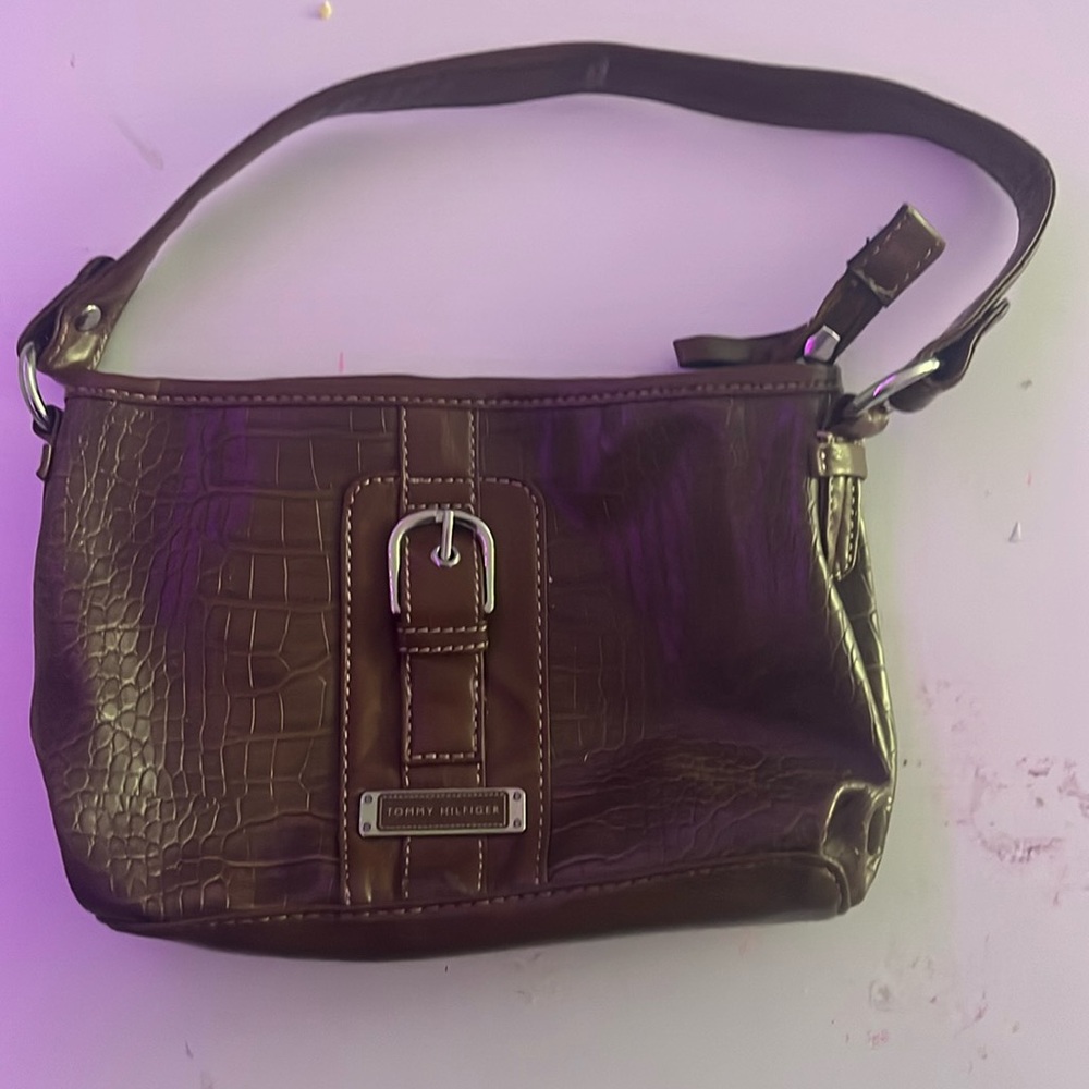 Tommy Hilfiger brown handbag